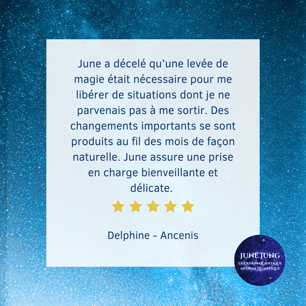 Avis June Jung Dégagement énergétique 4